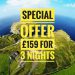 £159 per person for 3 nights in January – Midweeks and Weekends