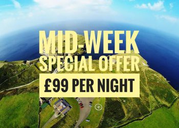 Special Mid-Week Offer – £99 per night in May, June, September and October 2023